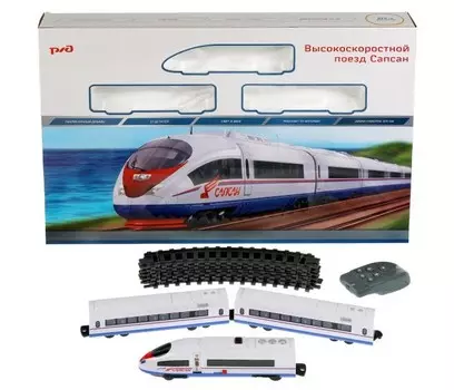 Играем вместе Железная дорога Ржд на радио управлении Сапсан