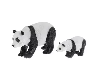 Играем вместе Животные мамы и малыши Панда и детёныш