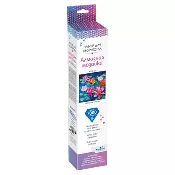 Игротрейд Алмазные узоры Цветущие лотосы 30х30 см