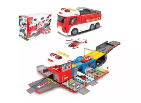 Игротрейд Игровой центр парковка в собранном виде-грузовик