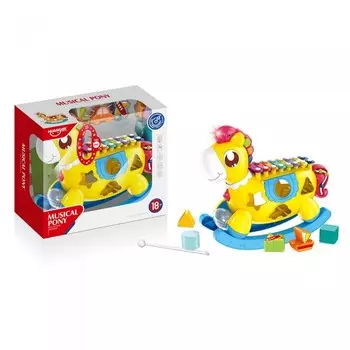 Игровой центр Haunger сортер Лошадка-ксилофон 30х10х24 см