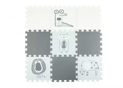 Игровой коврик Forest kids пазл Scandi 9 деталей 30х30х1 см