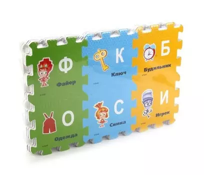 Игровой коврик Играем вместе Фиксики коврик-пазл