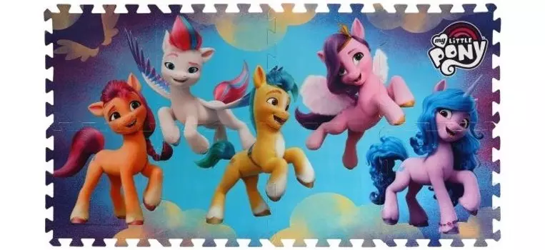 Игровой коврик Играем вместе пазл Мой маленький пони (8 сегментов)