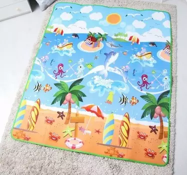 Игровой коврик Крошка Я на фольгированной основе 180х150 см