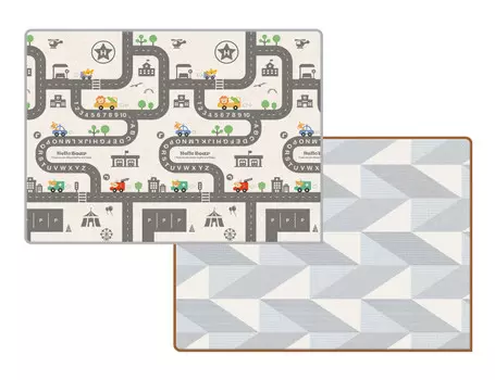 Игровой коврик Parklon Prime Living Зоополис 200x180х1 см