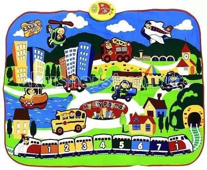 Игровой коврик Знаток Звуковой коврик Мой любимый город