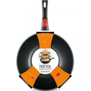 InHome Сковорода-вок литая 26 см