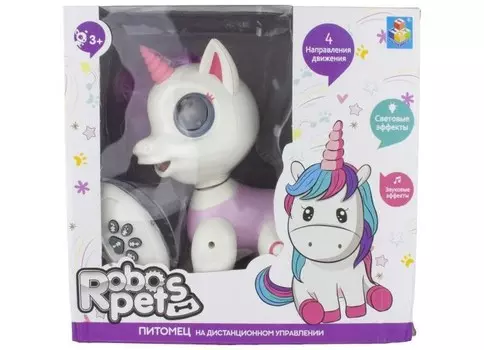 Интерактивная игрушка 1 Toy Robo Pets Единорог