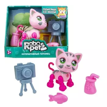 Интерактивная игрушка 1 Toy Robo Pets Милашка котенок Т16981