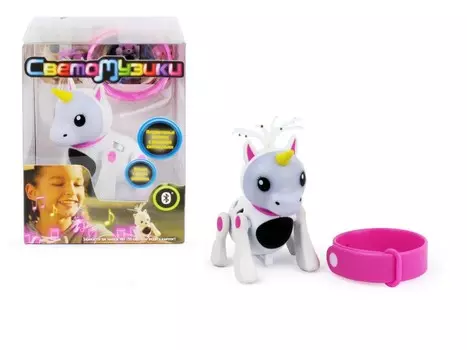 Интерактивная игрушка 1 Toy Светомузики Единорог