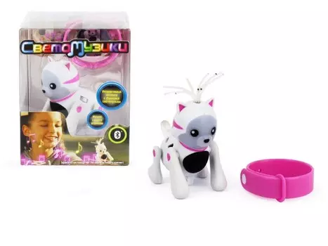 Интерактивная игрушка 1 Toy Светомузики Котёнок