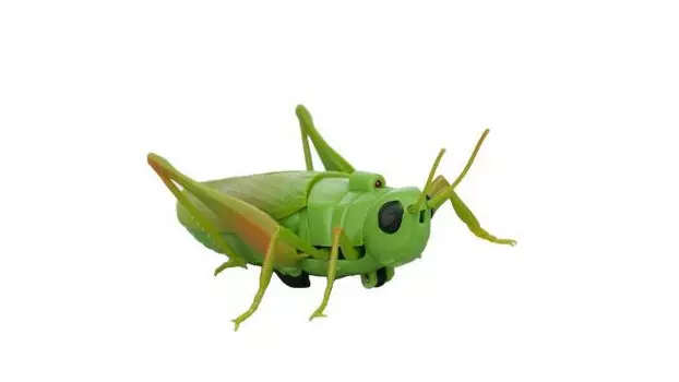 Интерактивная игрушка KiddiePlay со встроенным двигателем Кузнечик