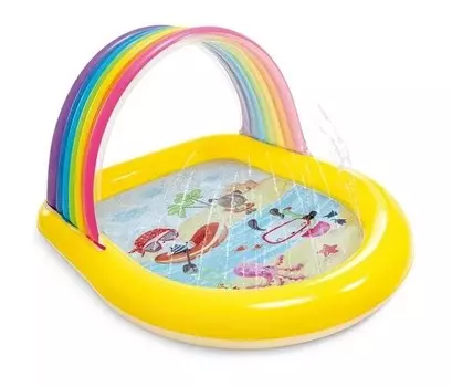 Бассейн Intex Бассейн с аркой и распылителем Радуга