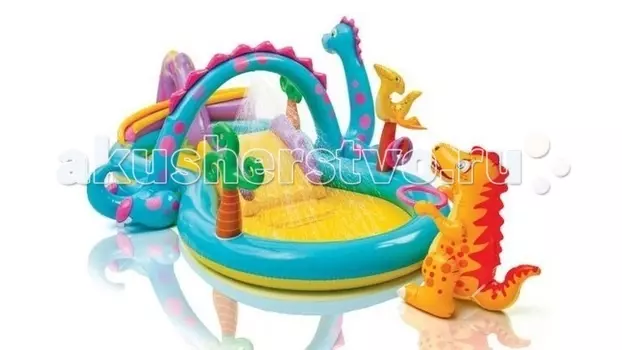 Бассейн Intex Игровой центр-бассейн Диноленд