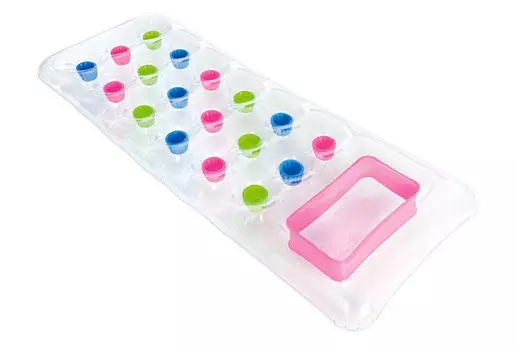 Intex Надувной матрас для плавания с окном 188х71 см