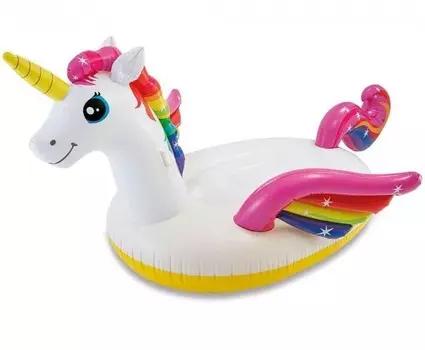 Intex Надувной плотик Единорог