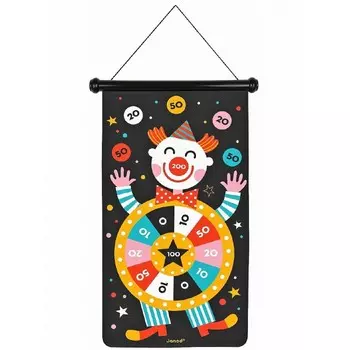 Janod Игра дартс Цирк магнитная