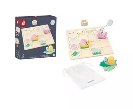 Janod Игра настольная Улитки 2-х уровневая