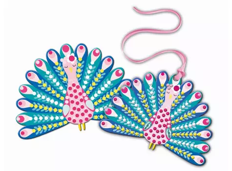 Janod Набор для творчества Пиксельная мозаика декор стразами