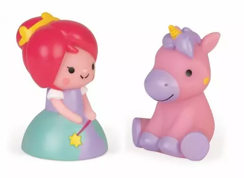 Janod Набор для воды Принцесса и светящийся единорог