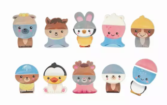 Janod Набор для воды Сопоставь животных