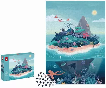 Janod Пазл Мистический остров (2000 элементов)
