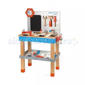 Janod Верстак Brico'Kids с магнитными инструментами (40 элементов)