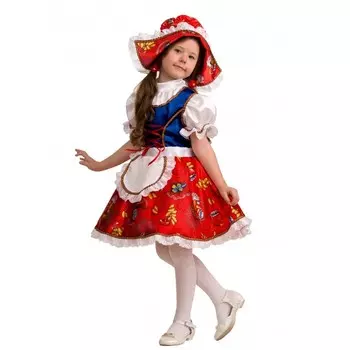 Jeanees Карнавальный костюм Красная шапочка сказочная