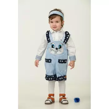 Jeanees Полукомбинезон Зайчонок Хвастунишка с повязкой на голову