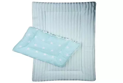 Эдельвейс Набор в коляску матрасик 70x35 см и подушка 35x25 см