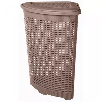 Эконова Корзина для белья угловая 50 л