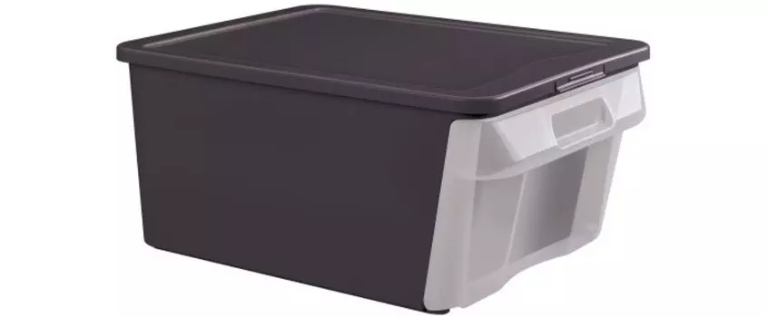 Эконова Ящик универсальный с откидной стенкой Combo box 16.7 л