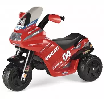 Электромобиль Peg-perego электромотоцикл Ducati Desmosedici Evo