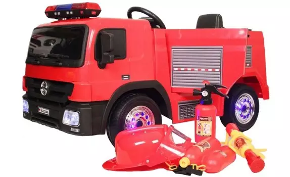 Электромобиль RiverToys Пожарная машина А222АА