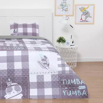 Этель Покрывало детское 1,5 спальное Tumbaumba 210х145 см и наволочка 60х40 см