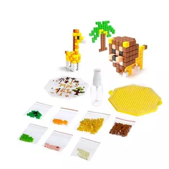 Эврики Аквапиксели Сафари 3 фигуры (400 деталей)