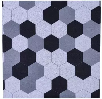 Joki Home Коврик водонепроницаемый Ромб 120х120