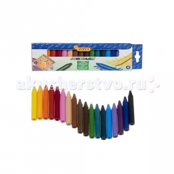 Jovi Мелки восковые круглые 18 цветов