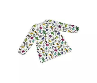 JoyArty Фартук детский Лол с рукавами для рисования 1-2 лет