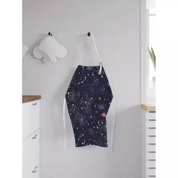 JoyArty Фартук женский для готовки Космические тела 65х65х28 см