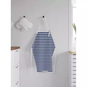 JoyArty Фартук женский для готовки Стиль моряка 65х65х28 см