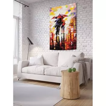 JoyArty Фотопанно на стену Прогулка по дождю 150x100 см
