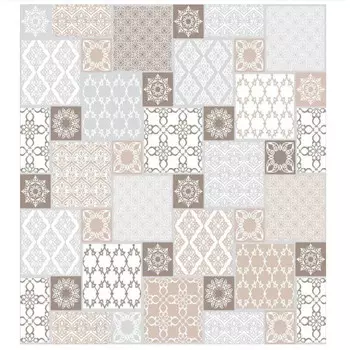 JoyArty Комплект тканевых салфеток Орнамент из плитки 46x32 см 4 шт.