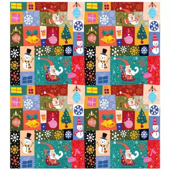 JoyArty Комплект тканевых салфеток Встречай новый год 46x32 см 4 шт.