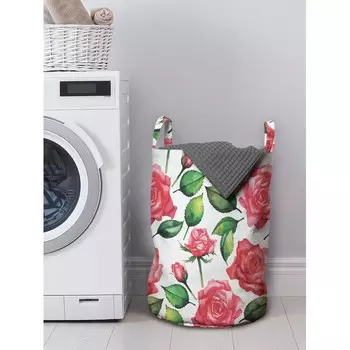 JoyArty Корзина для хранения вещей Цветочные узоры 35x50 см