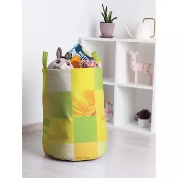 JoyArty Корзина для игрушек Подсолнуховый пазл 50x35 см