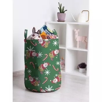 JoyArty Корзина для игрушек Санта клаус во сне 50x35 см