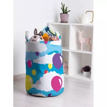 JoyArty Корзина для игрушек Шаровая радуга 50x35 см