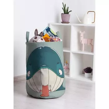 JoyArty Корзина для игрушек Ужин котика 50x35 см
